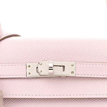 Hermes Epsom Kelly Sellier 25 Mauve Pale 8 of 11