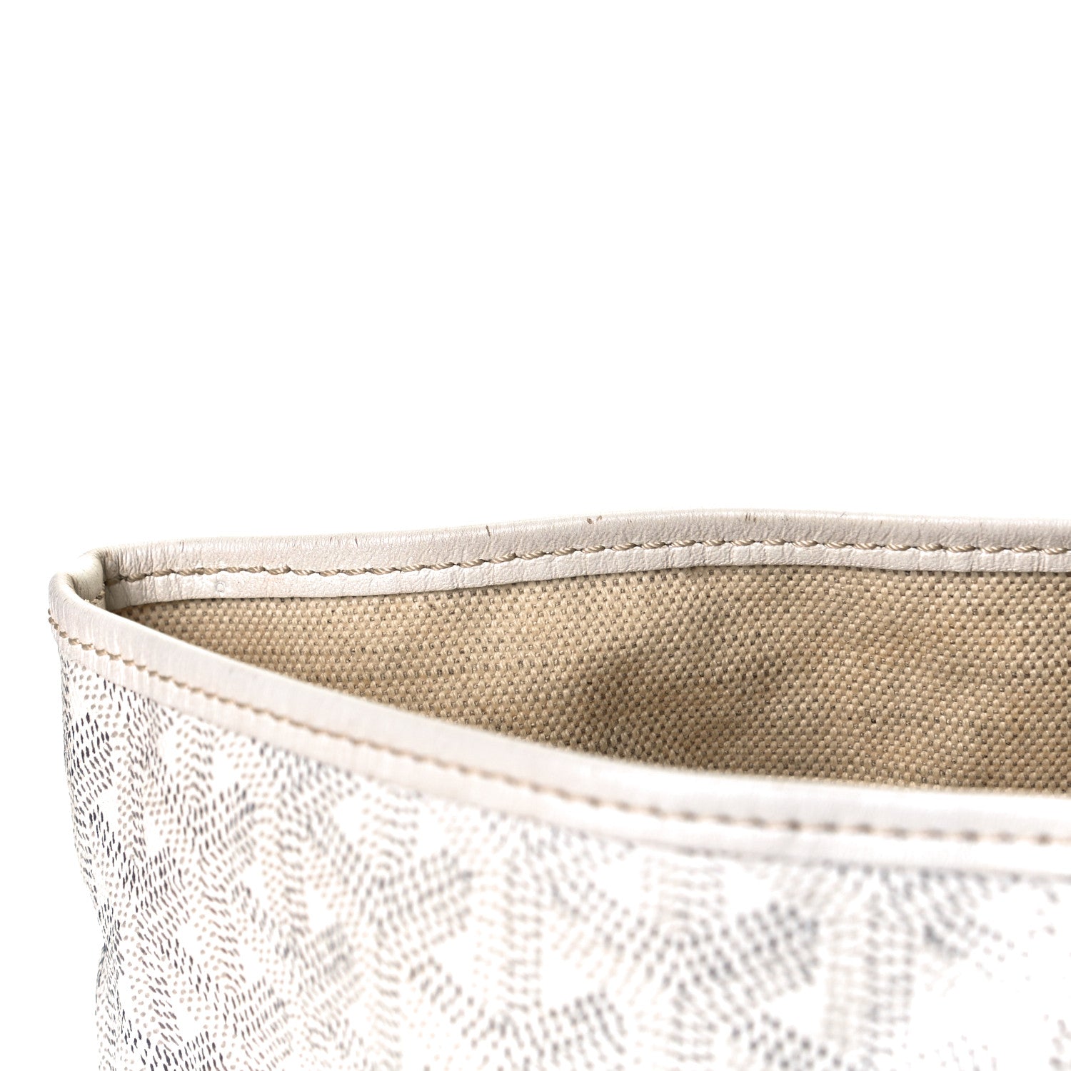 Goyard Goyardine Saint Louis PM White 17 of 25