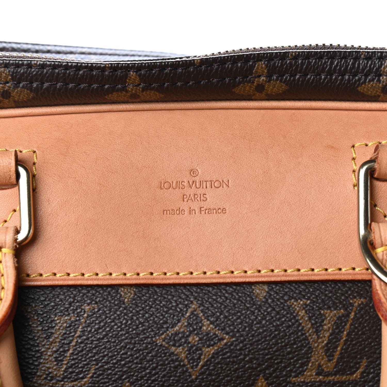 Louis Vuitton Monogram Alize 24 Heures Luggage 7 of 11