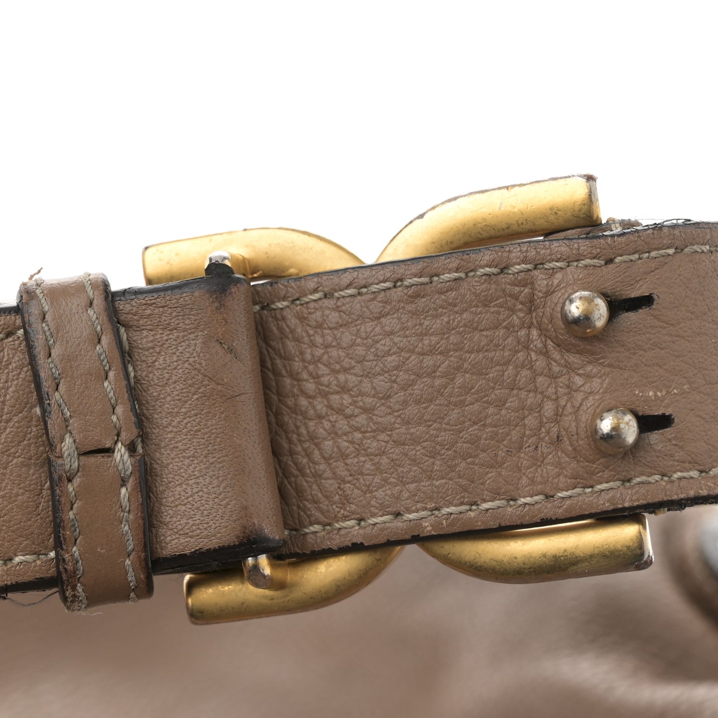 Calfskin Medium Marcie Top Handle Bag Nut