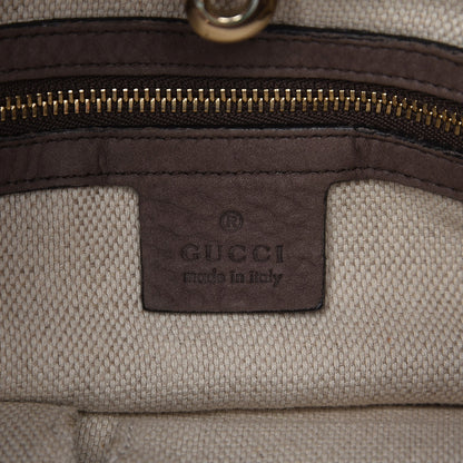 Gucci Vitello Range Medium Soho Chain Shoulder Bag Grey Field 6 of 7