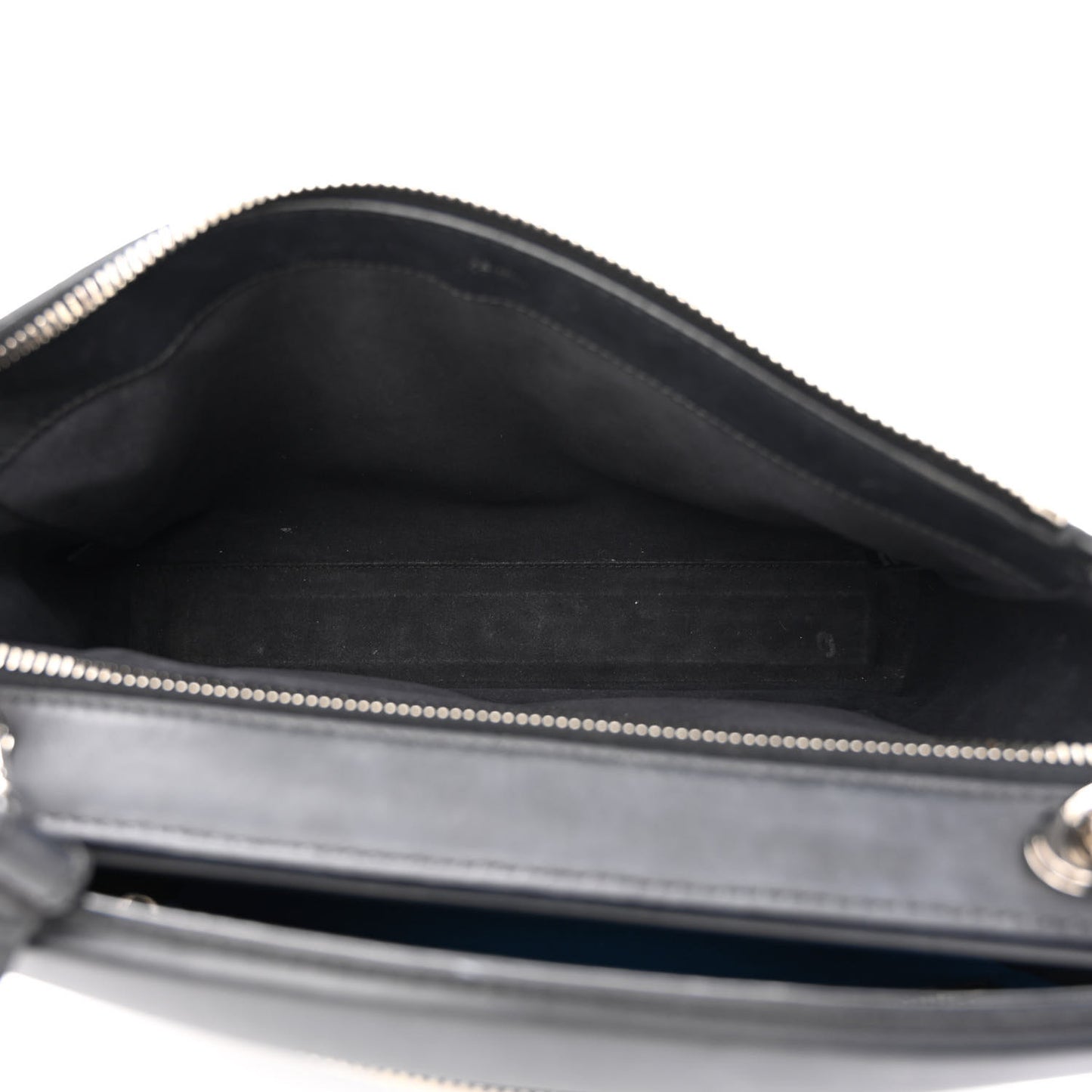 Vitello Baltico Dolce DotCom Satchel Black Blue Royal