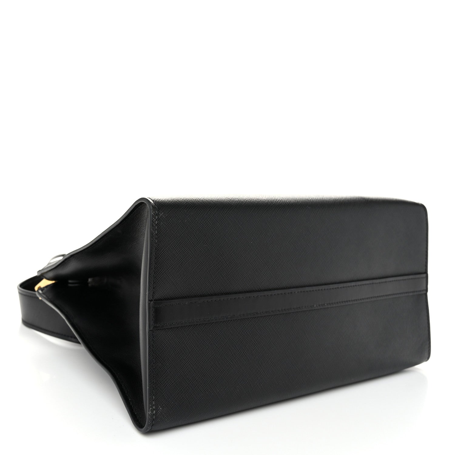 Prada Saffiano City Calfskin Small Paradigme Bag Black 4 of 10