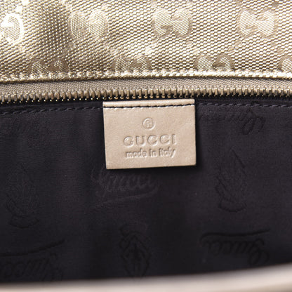 Gucci Imprime Monogram Medium Zippered Shopping Tote Champagne 6 of 11