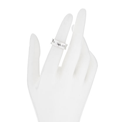 Tiffany Sterling Silver 1837 Ring 49 5 2 of 5