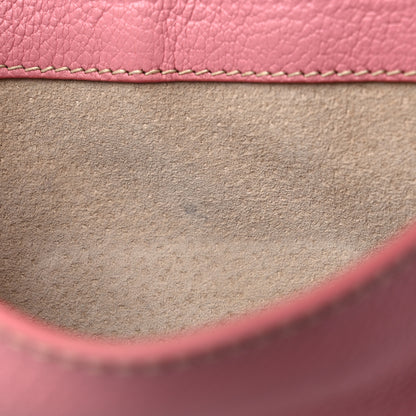 Miu Miu Goatskin Madras Shoulder Bag Rosa 11 of 17