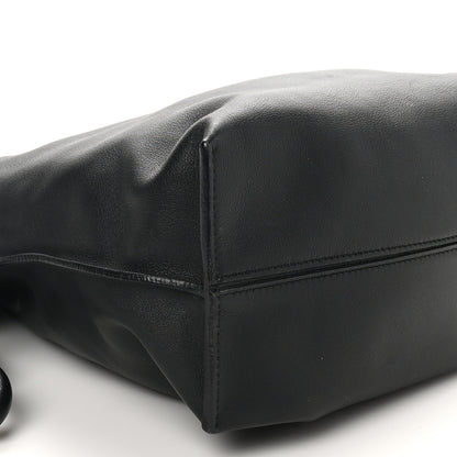 Loewe Calfskin Flamenco Knot Bag Black 8 of 9