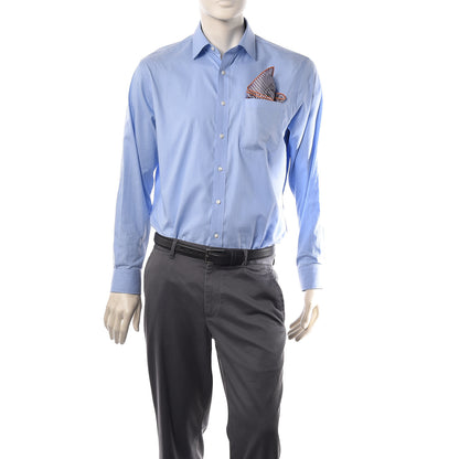 Hermes Silk Mors De Selle Pocket Square 2 of 4