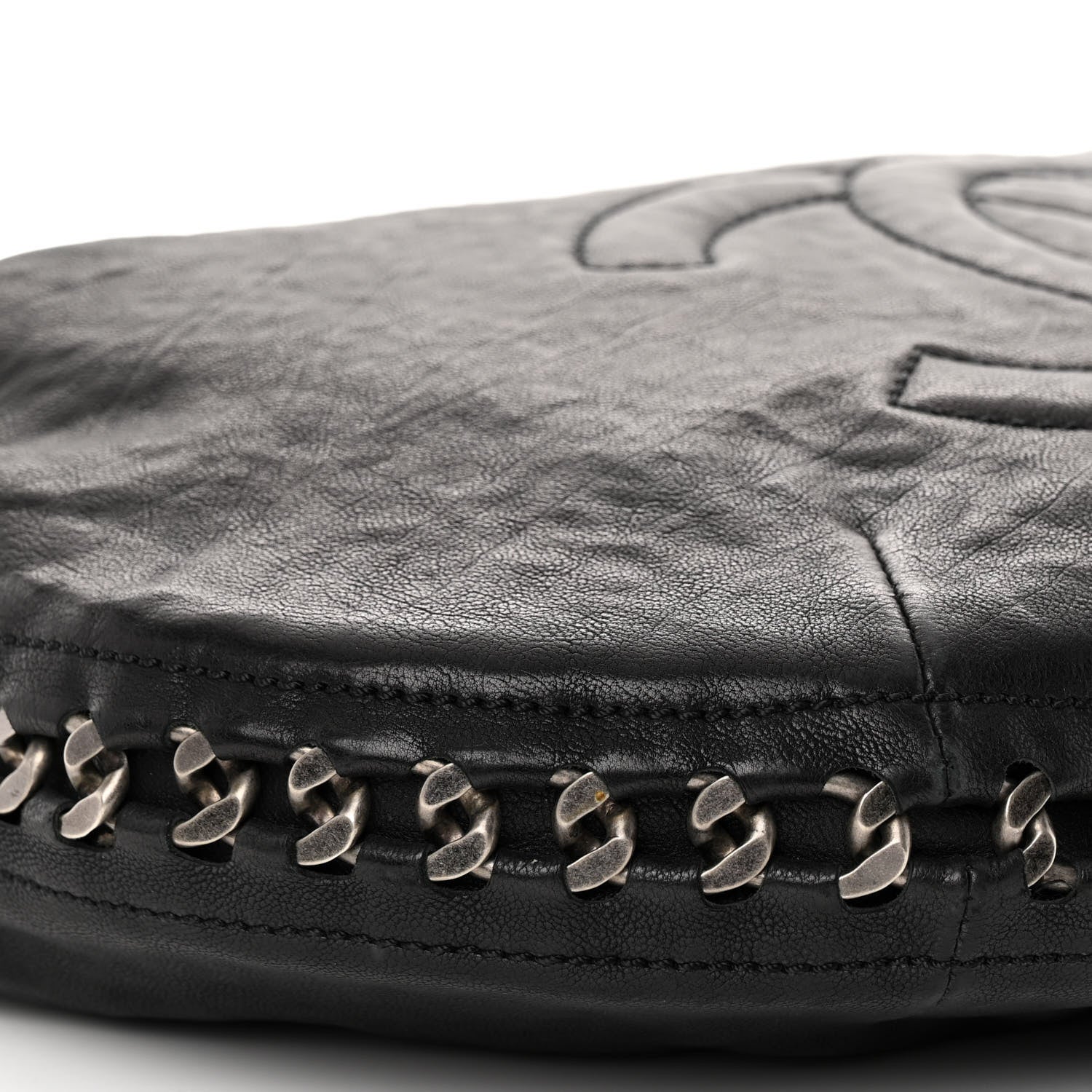 Chanel Calfskin Modern Chain Hobo Black 8 of 11