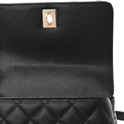 Chanel Caviar Quilted Extra Mini Coco Handle Flap Black 13 of 13