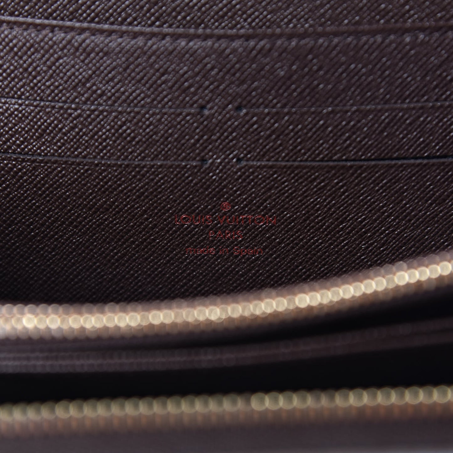 Damier Ebene Zippy Wallet