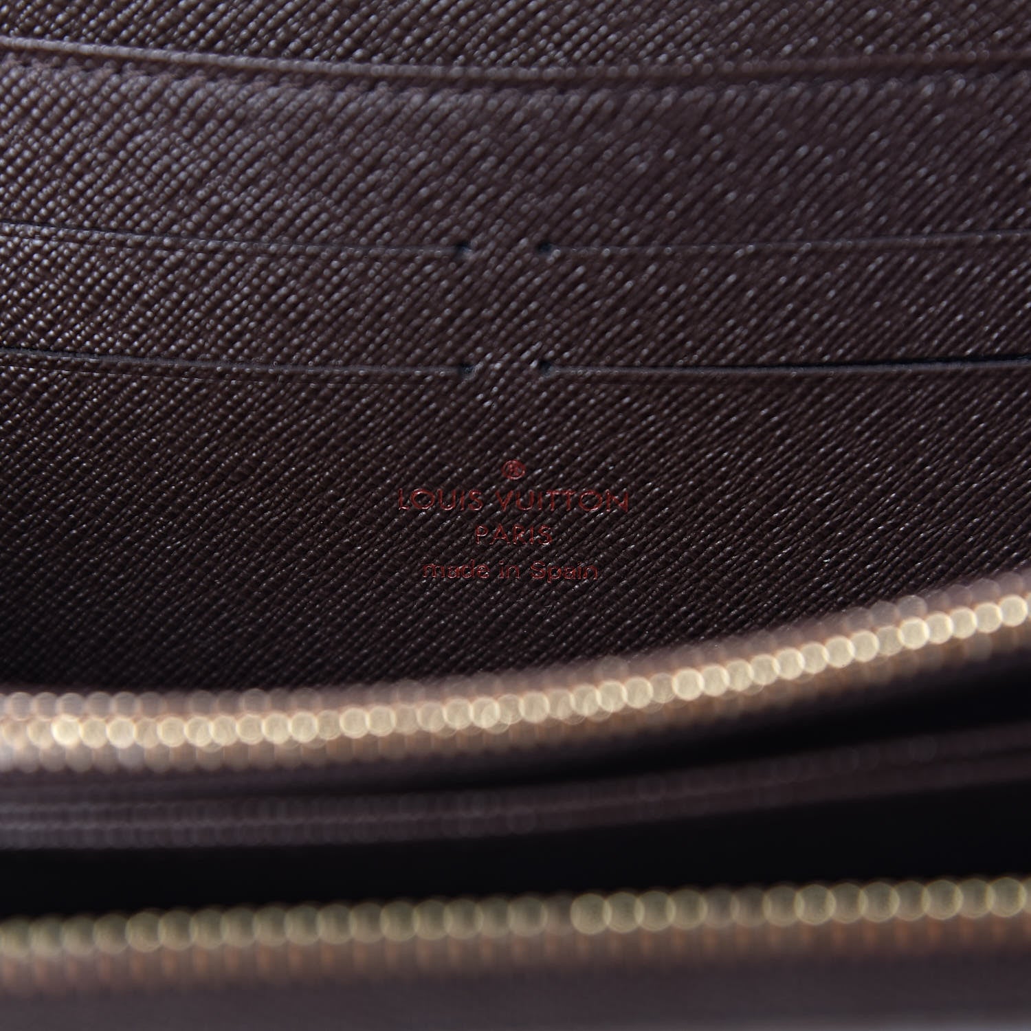 Louis Vuitton Damier Ebene Zippy Wallet 6 of 6
