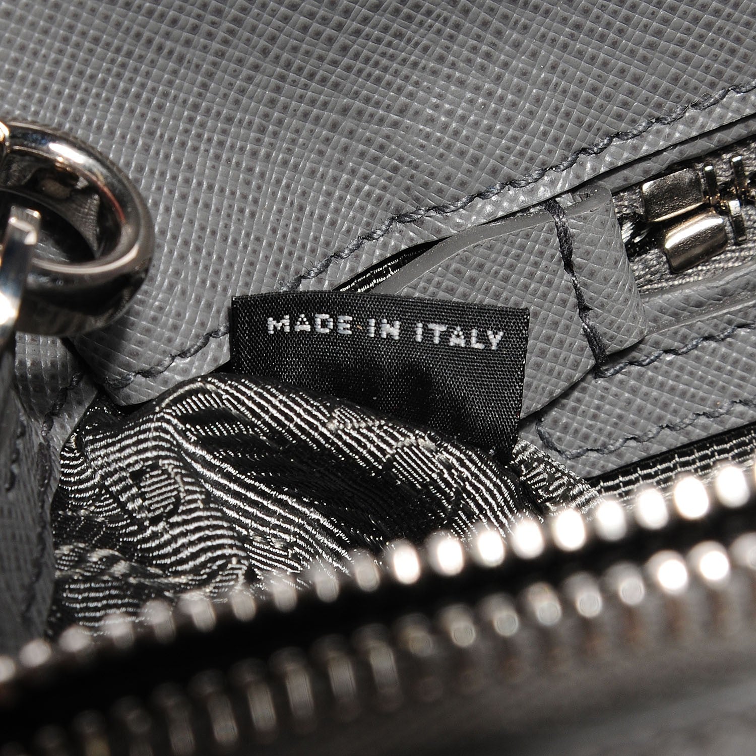 Prada Saffiano Lux Medium Double Zip Tote Marmo 9 of 11