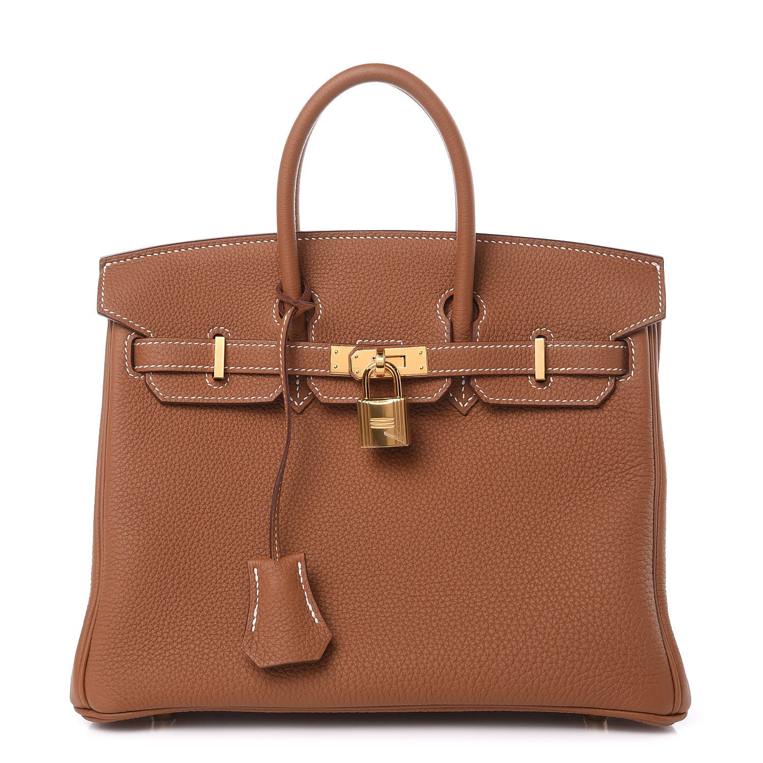 Hermes Togo Birkin 25 Gold 1 of 30