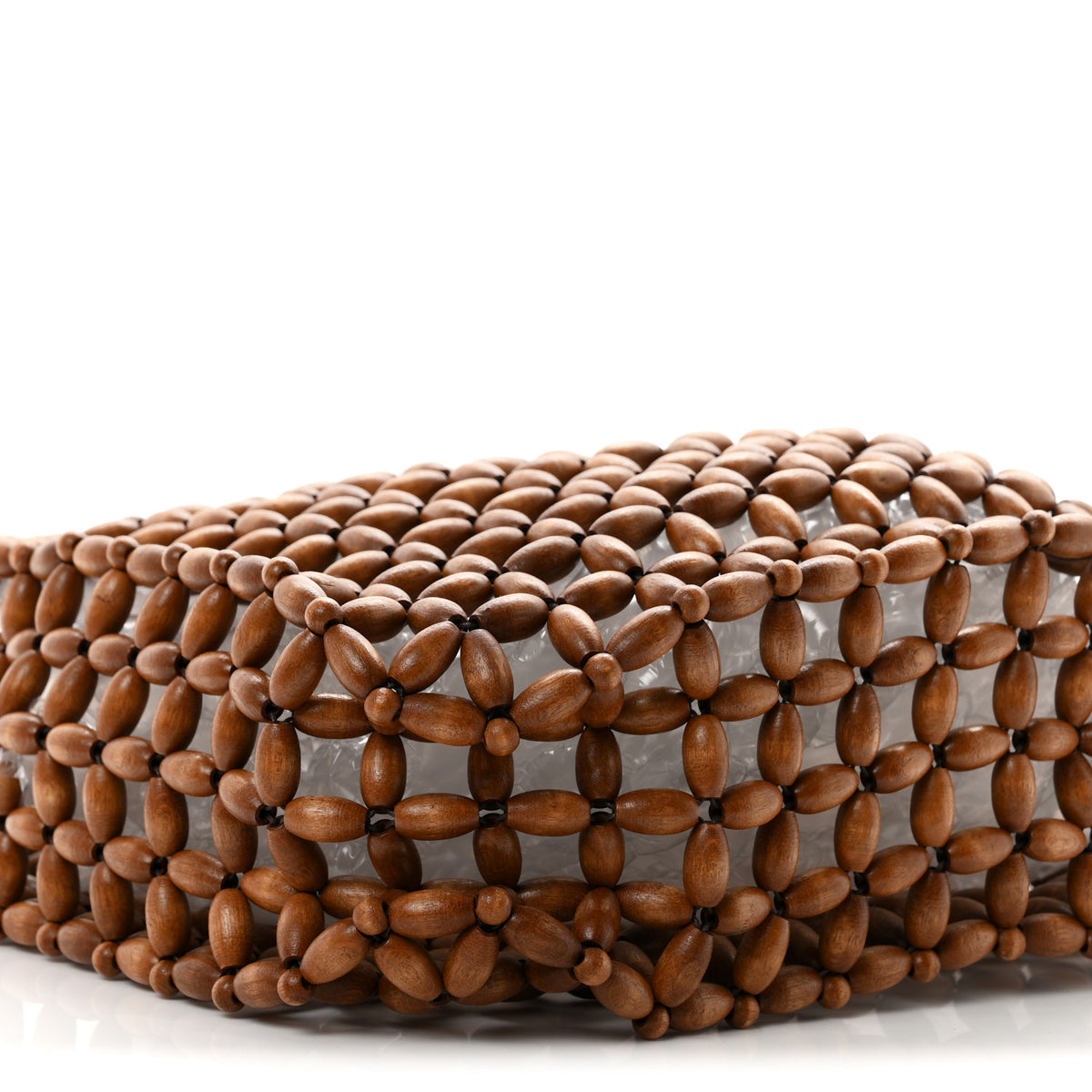Wood Bead Large Le 5 A 7 Soft Hobo Light Wood