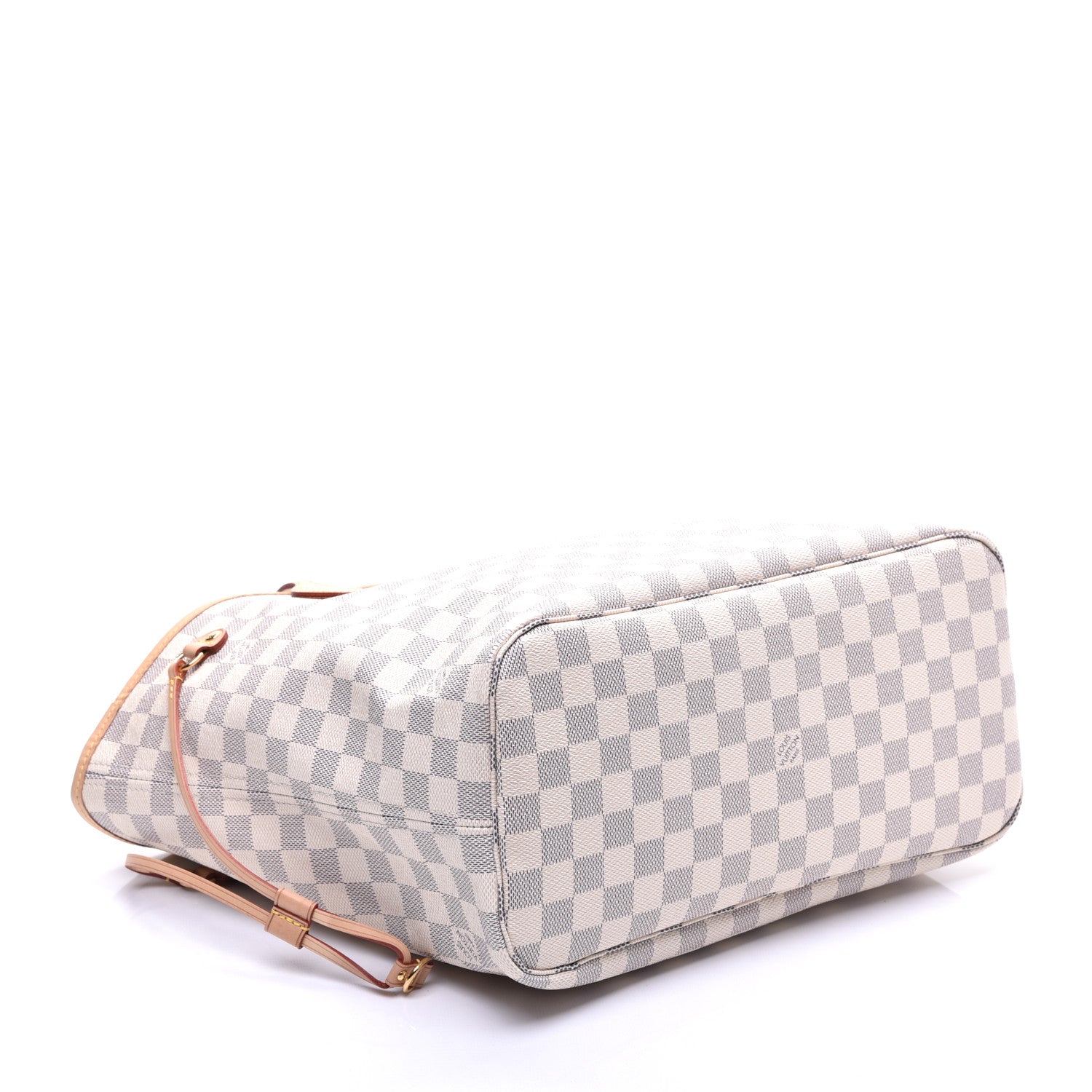 Louis Vuitton Damier Azur Neo Neverfull MM Rose Ballerine 4 of 10