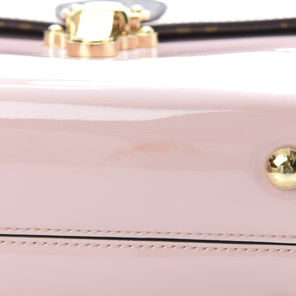 Louis Vuitton Patent Calfskin Monogram Cherrywood PM Rose Ballerine 12 of 13