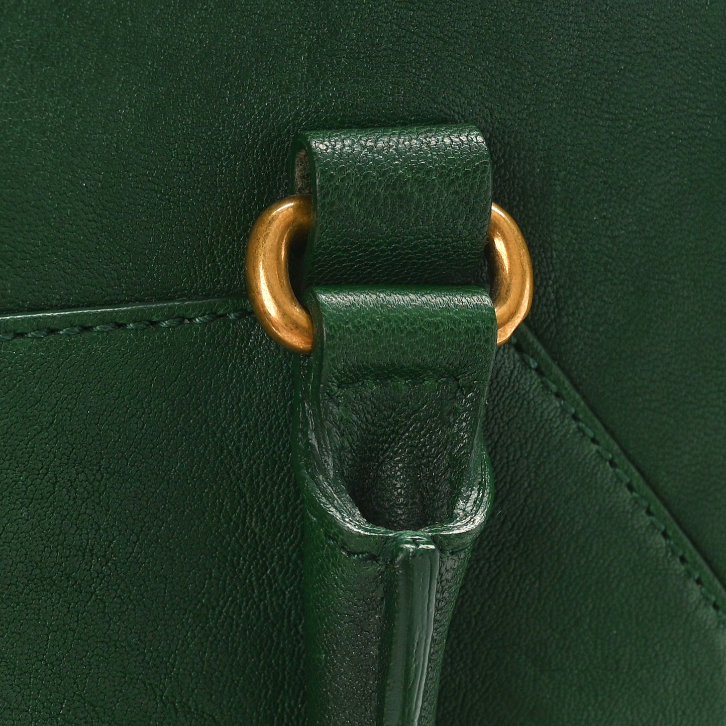 Sheepskin Medium Cabas ChYc Tartan Green