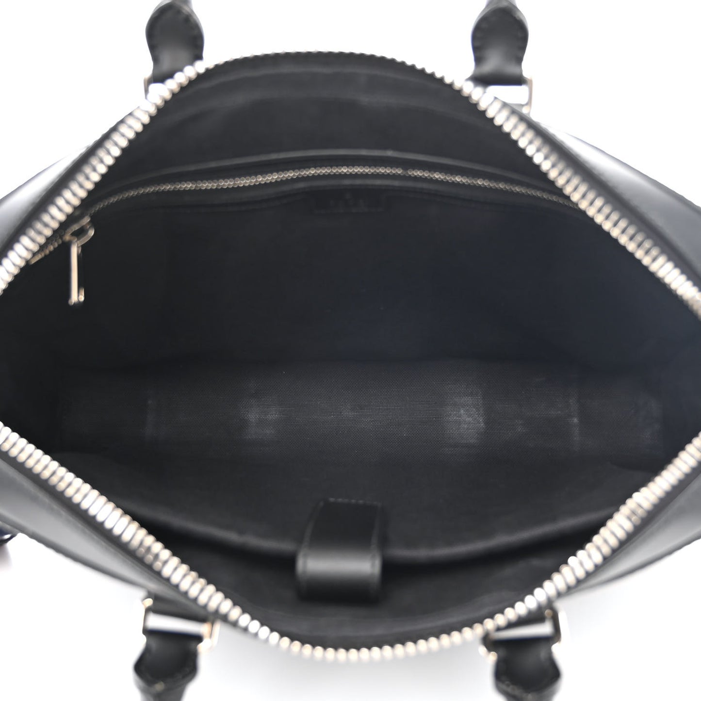 GG Supreme Monogram Appia Calfskin Web Briefcase Black