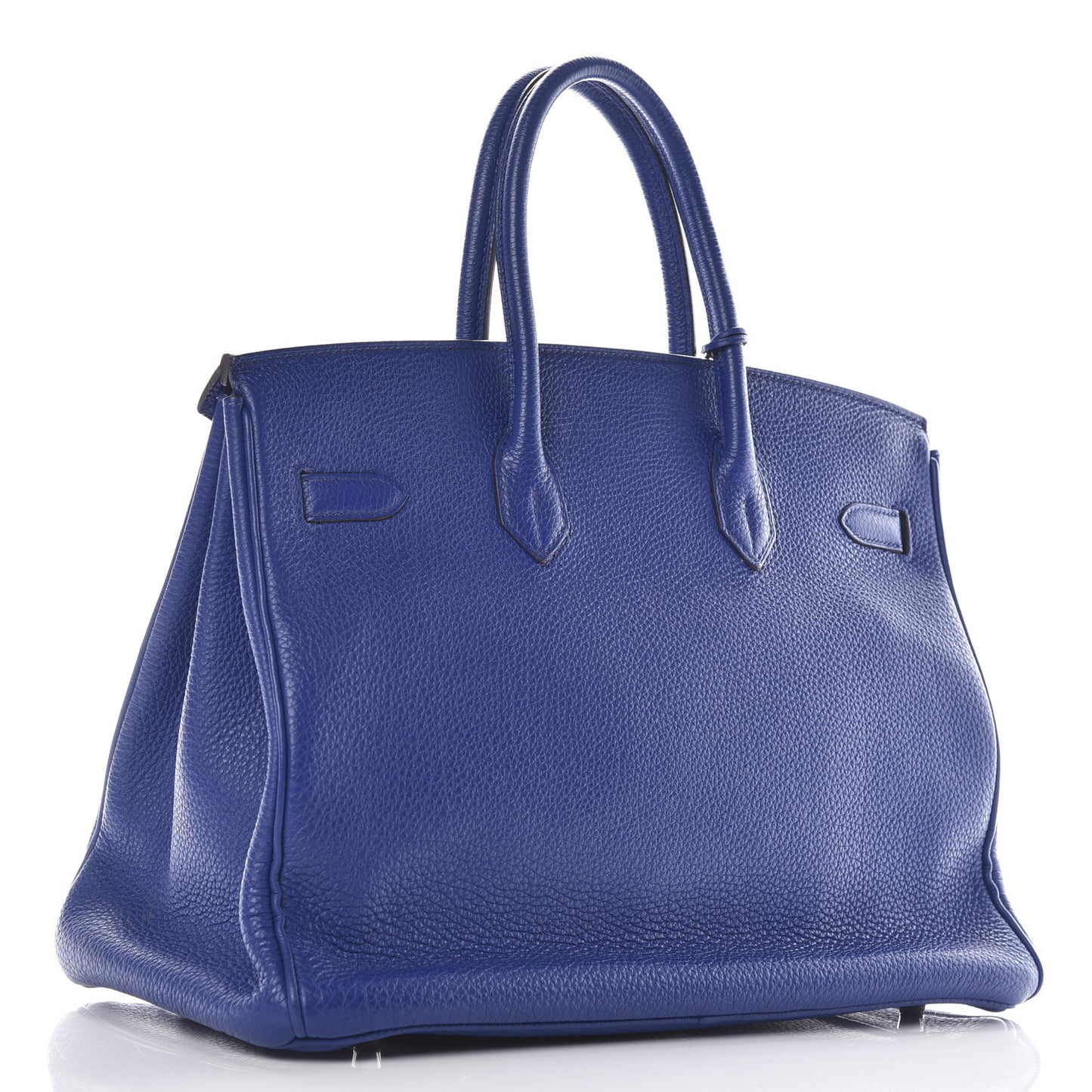 Togo Birkin 35 Bleu Electrique