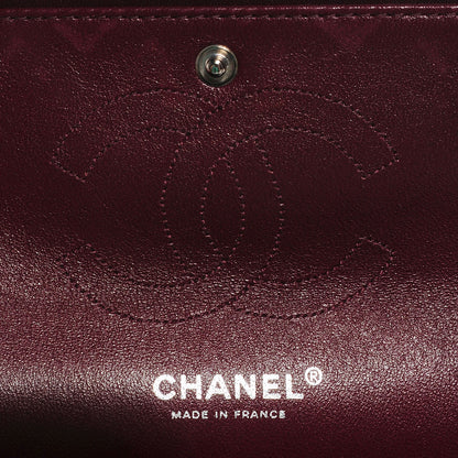 Chanel Patent Quilted Medium Double Flap Bordeaux 7 of 9