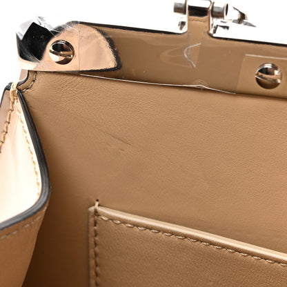 Fendi Patent Peekaboo Cut Beige Amid 12 of 12