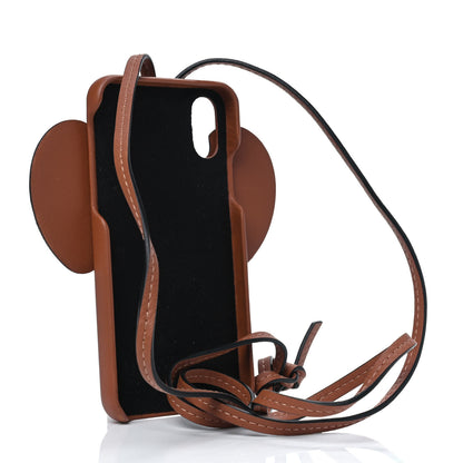 Loewe Calfskin Elephant Iphone X/XS Case Tan 2 of 6