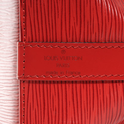 Louis Vuitton Epi Petit Noe Red 7 of 8