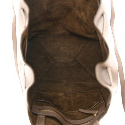 Celine Grained Calfskin Medium Horizontal Cabas Phantom Taupe 5 of 15
