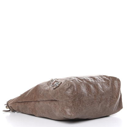 Balenciaga Agneau Giant 21 Silver Hardware Day Hobo Noix 4 of 17