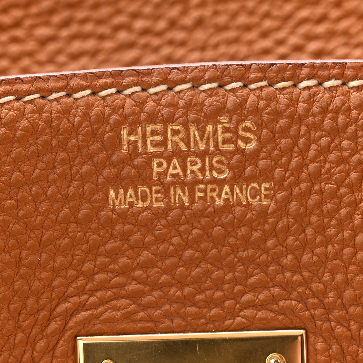 Hermes Togo Birkin 35 Gold 6 of 14