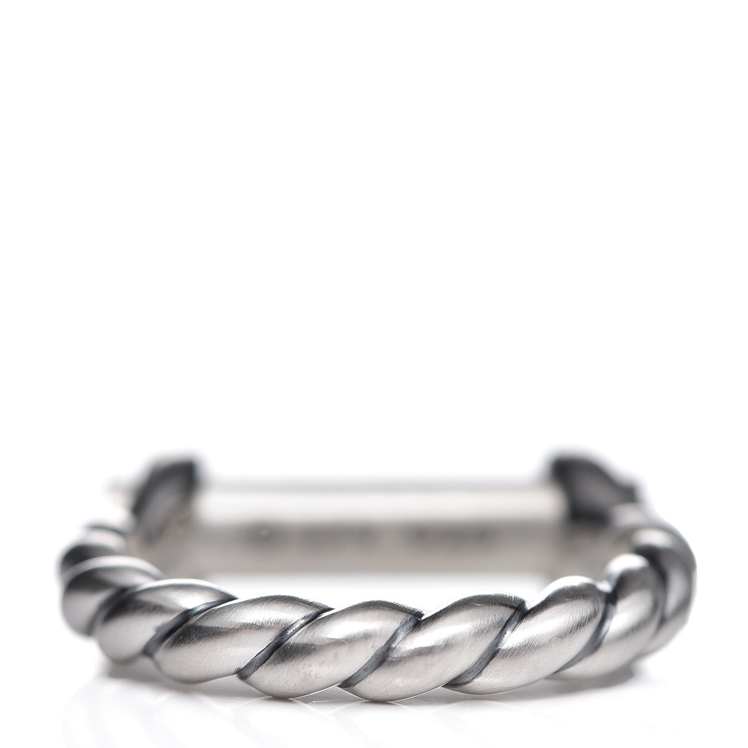 David Yurman Sterling Silver 7mm Maritime Shackle Ring 62 10 1 of 4