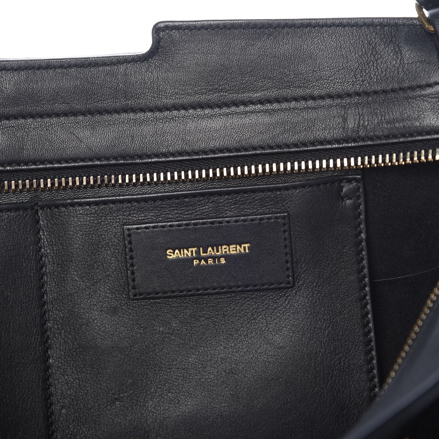 Saint Laurent Calfskin Small Classic Y Cabas Black 6 of 11