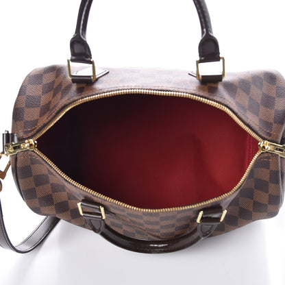 Louis Vuitton Damier Ebene Speedy Bandouliere 30 6 of 9
