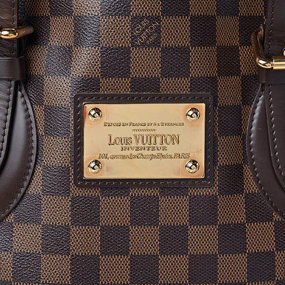 Louis Vuitton Damier Ebene Hampstead MM 7 of 9