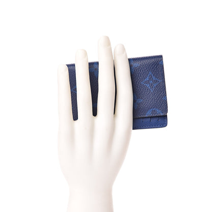 Louis Vuitton Monogram Taiga Pocket Organizer Cobalt 2 of 8