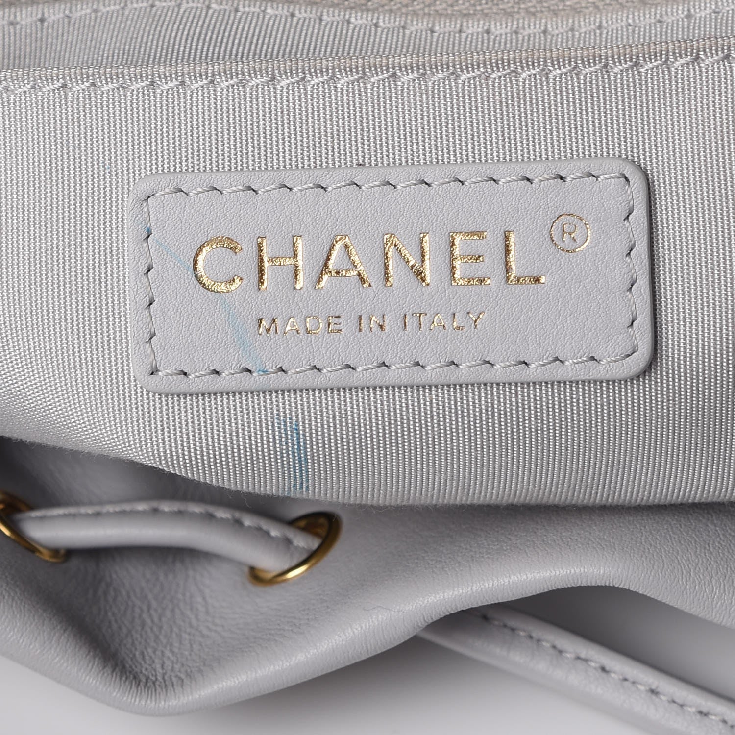 Chanel Calfskin Quilted Large Urban Spirit Backpack Grey 6 of 25