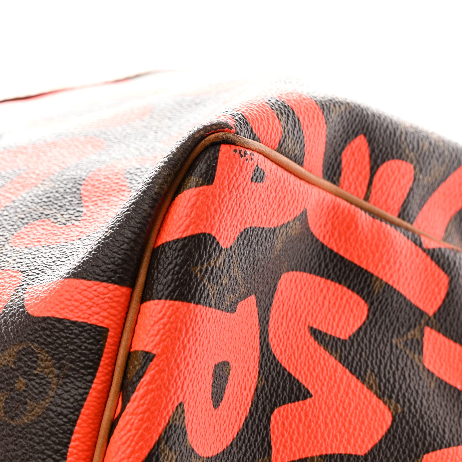 Louis Vuitton Monogram Graffiti Keepall 50 Orange 13 of 14