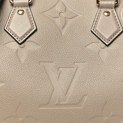 Louis Vuitton Empreinte Monogram Giant Speedy Bandouliere 25 Tourterelle 7 of 9