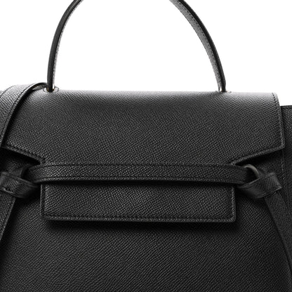 Celine Grained Calfskin Micro Belt Bag Black 8 of 15