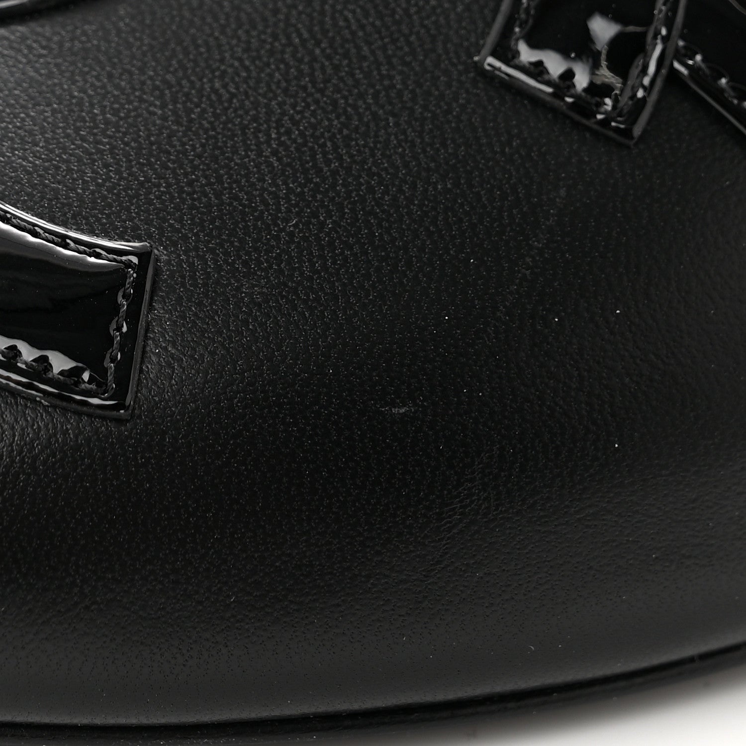 Chanel Lambskin Patent Calfskin CC Cutout Mules 40.5 Black 10 of 11