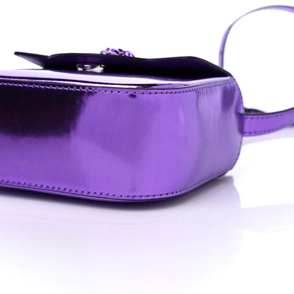Versace Metallic Mini La Medusa Bag Dark Orchid 9 of 9