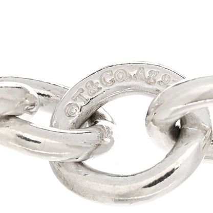Tiffany Sterling Silver Large Round Chain Link Bracelet 3 of 3