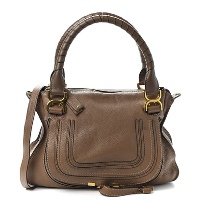 Chloe Calfskin Medium Marcie Satchel Nut 1 of 14