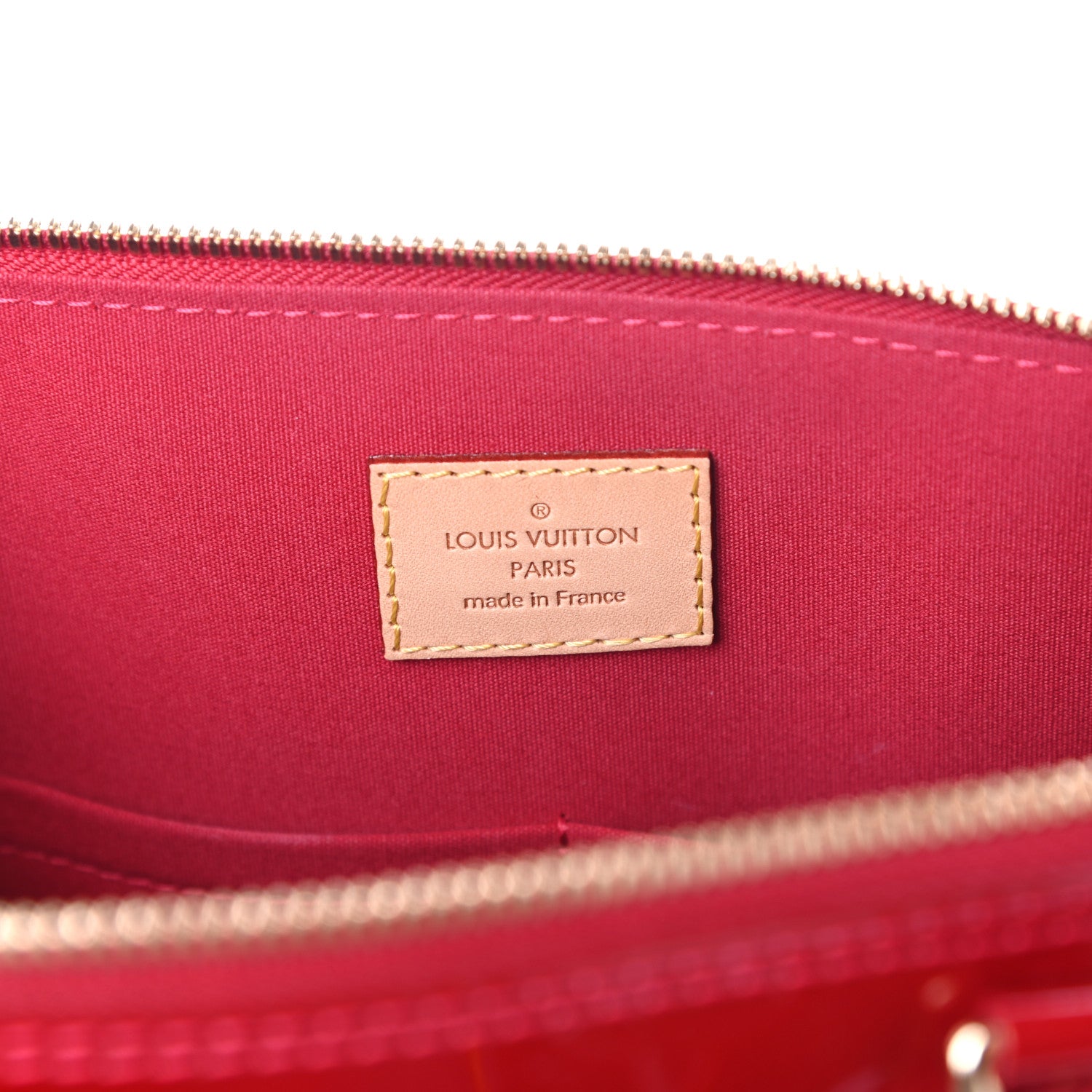 Louis Vuitton Vernis Alma PM Pomme D'Amour 6 of 9