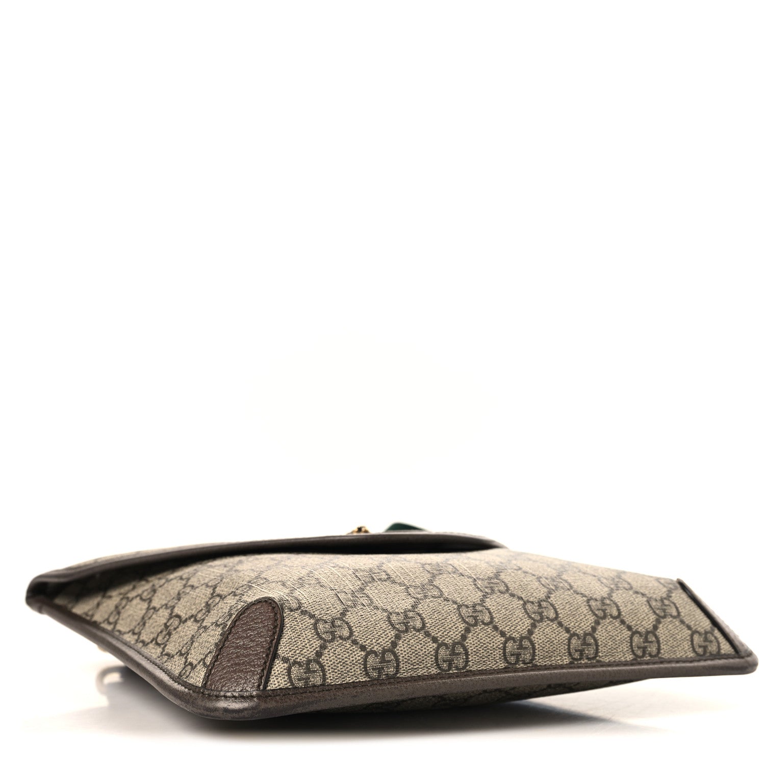 Gucci GG Supreme Monogram Web Medium Neo Vintage Flap Messenger Bag Beige New Acero 4 of 13