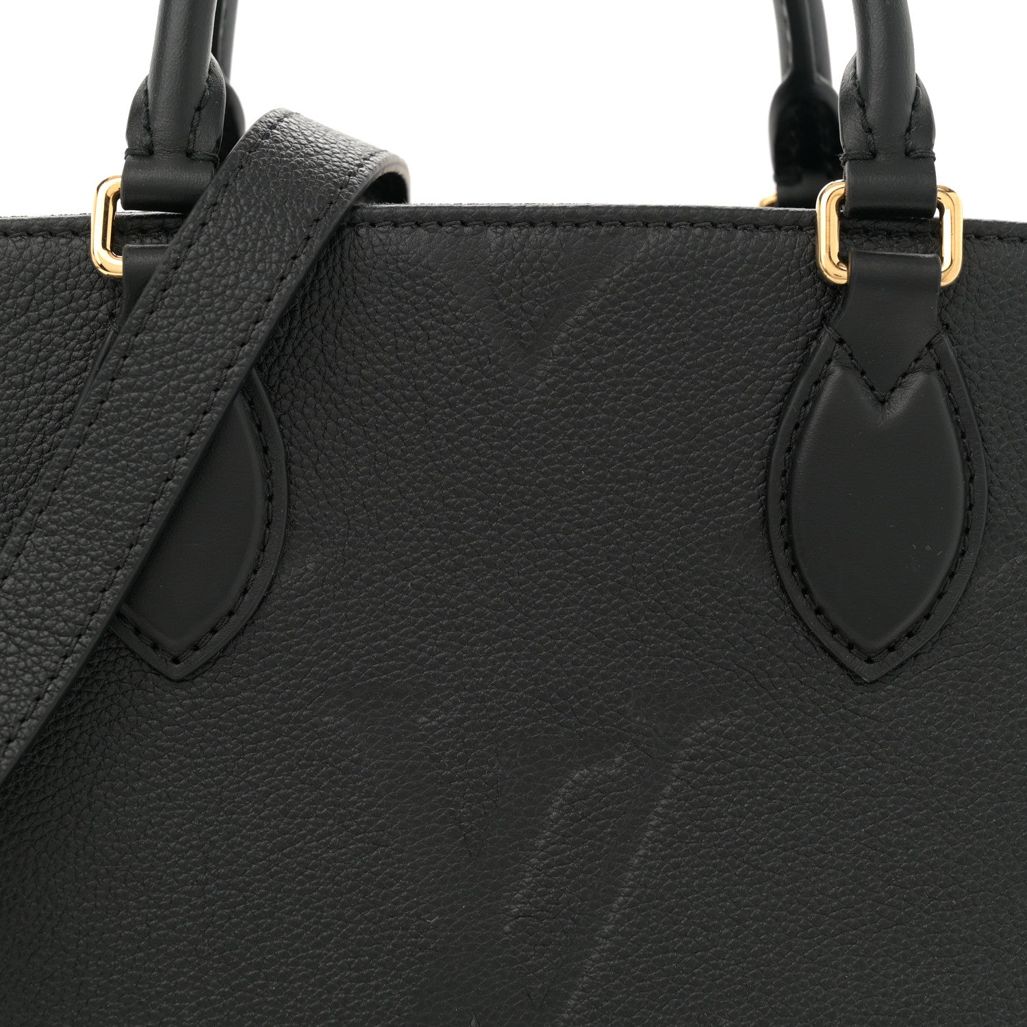 Louis Vuitton Empreinte Monogram Giant Onthego PM Black 7 of 9