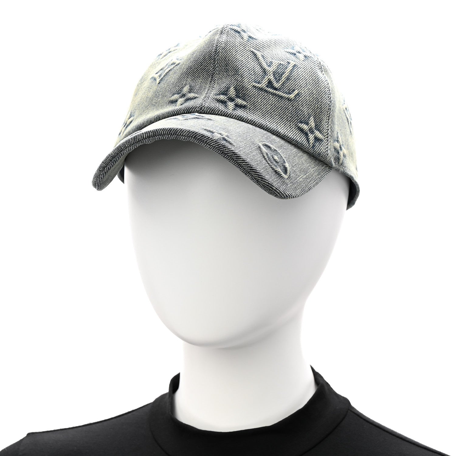帽子 Louis Vuitton Monogram Washed Denim Cap Louis Vuitton Monogram Washed Denim Cap L Blue 1872623 – FASHIONPHILE