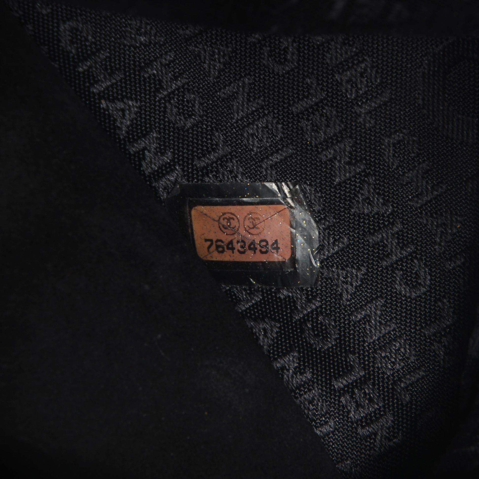 Chanel Suede Accordion Flap Black 7 of 8
