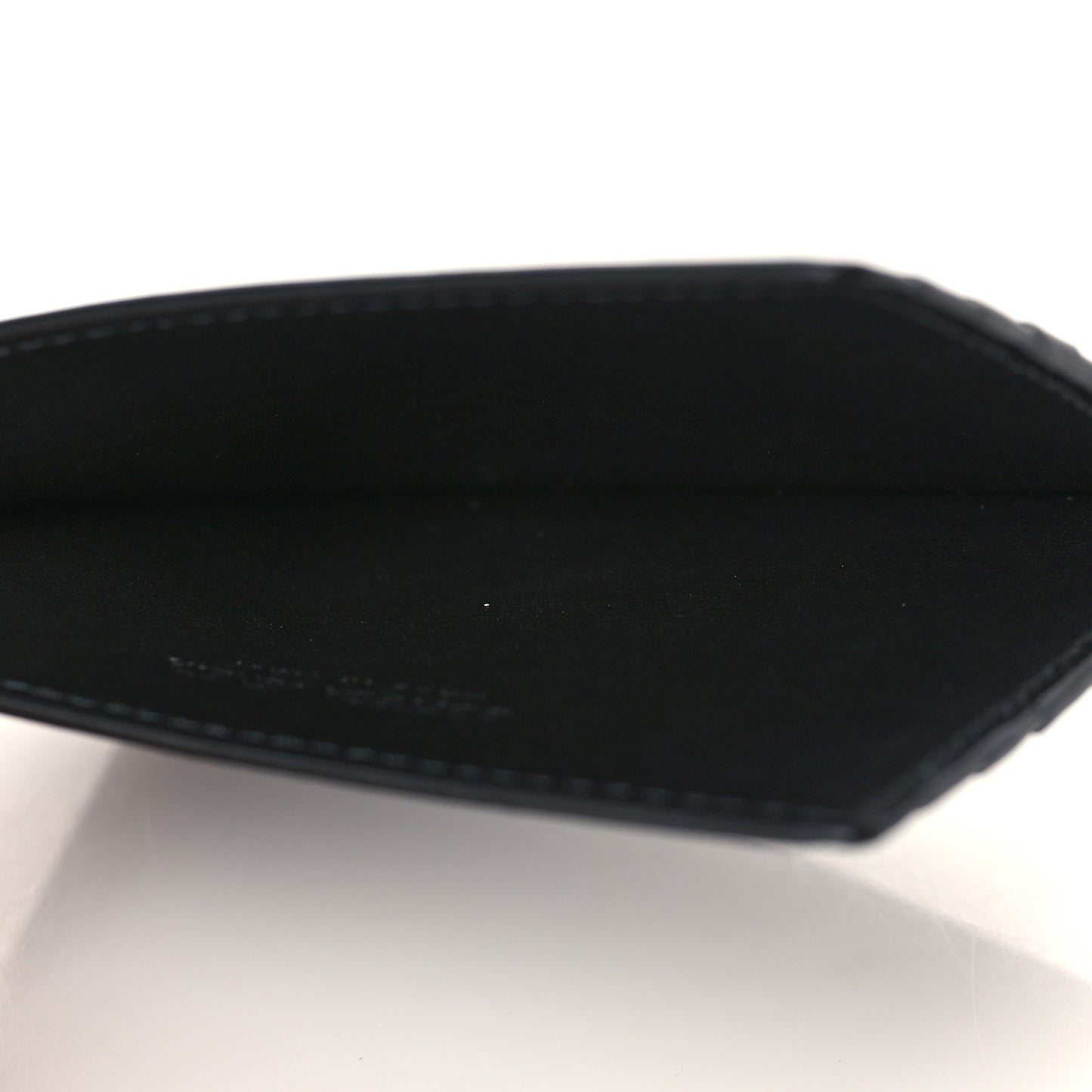 Intrecciato Card Holder Black